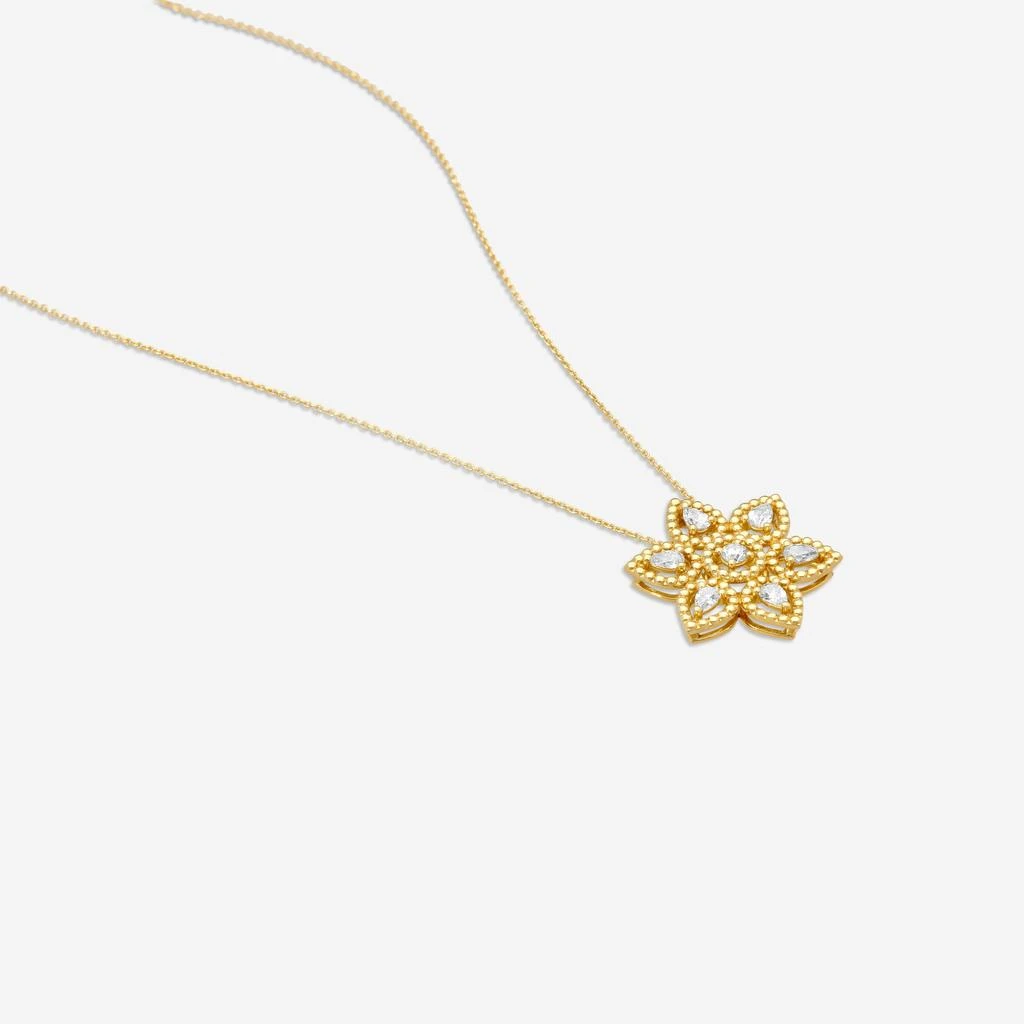 Roberto Coin Roberto Coin Dolcetto 18K Yellow Gold Diamond Star Pendant Necklace 111493AYCHX0 3