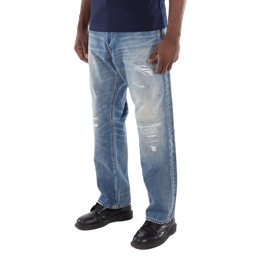 Ralph Lauren Distressed Vintage Denim Jeans