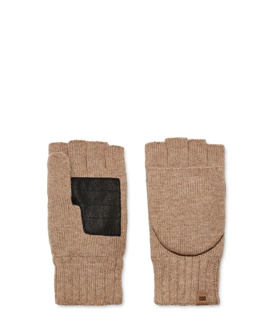 UGG Knit Flip Mitten with Recycled Microfur Lining