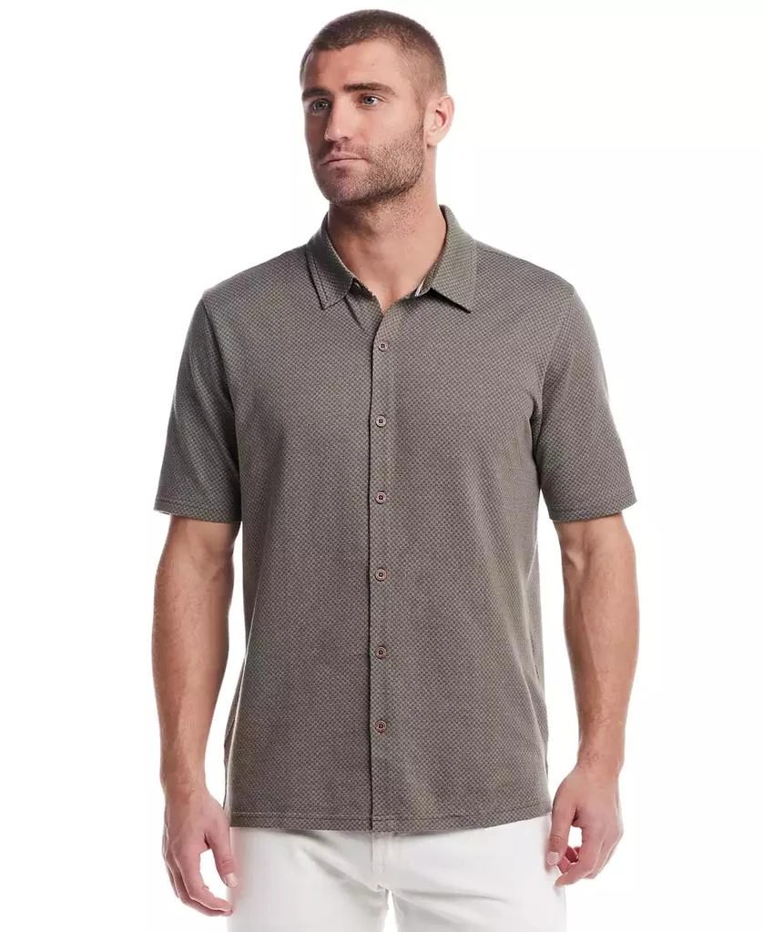 Weatherproof Vintage Men
s Twill Short-Sleeve Button Shirt 1