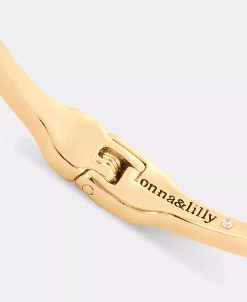 Lonna 
Lilly Gold-Tone Butterfly Stone Cuff Bracelet 3