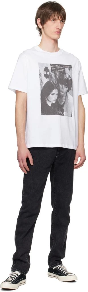 Fiorucci White Massimo T-Shirt 4