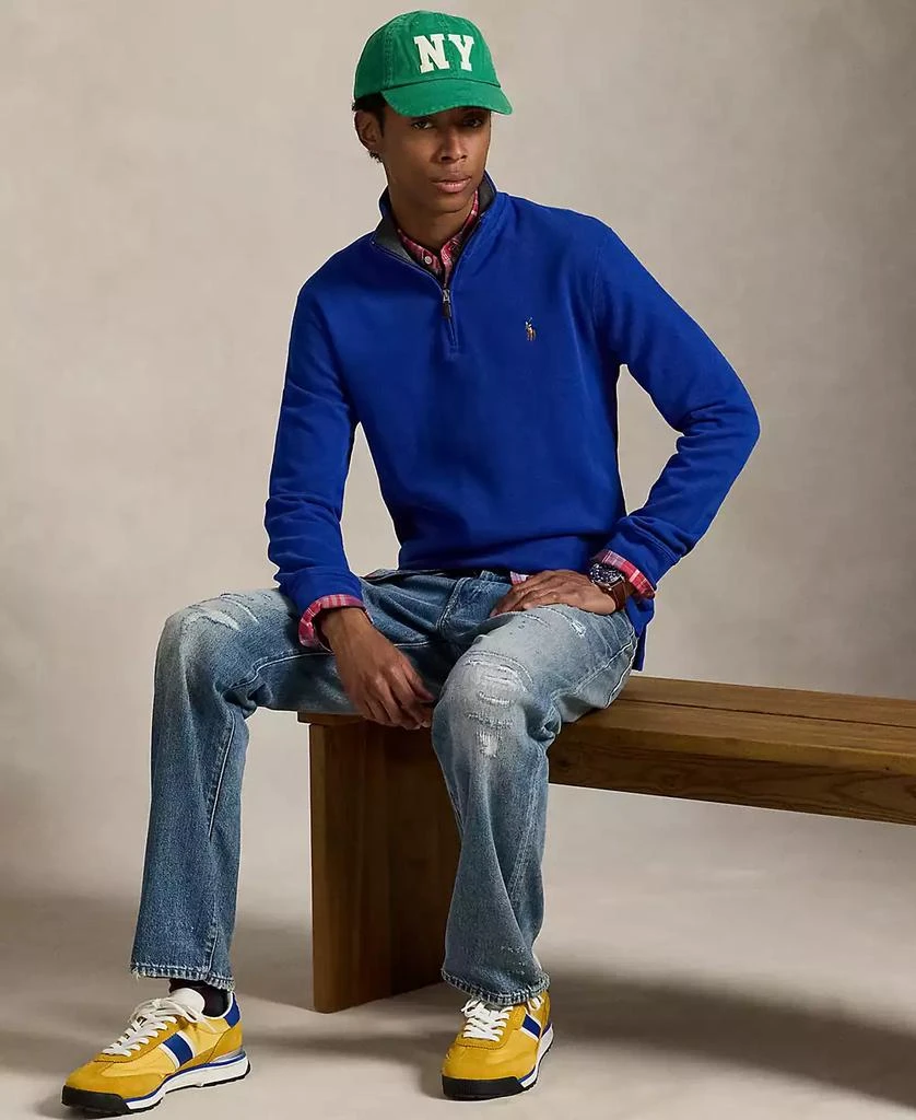Ralph Lauren Men's Estate-Rib Cotton Quarter-Zip Pullover 2