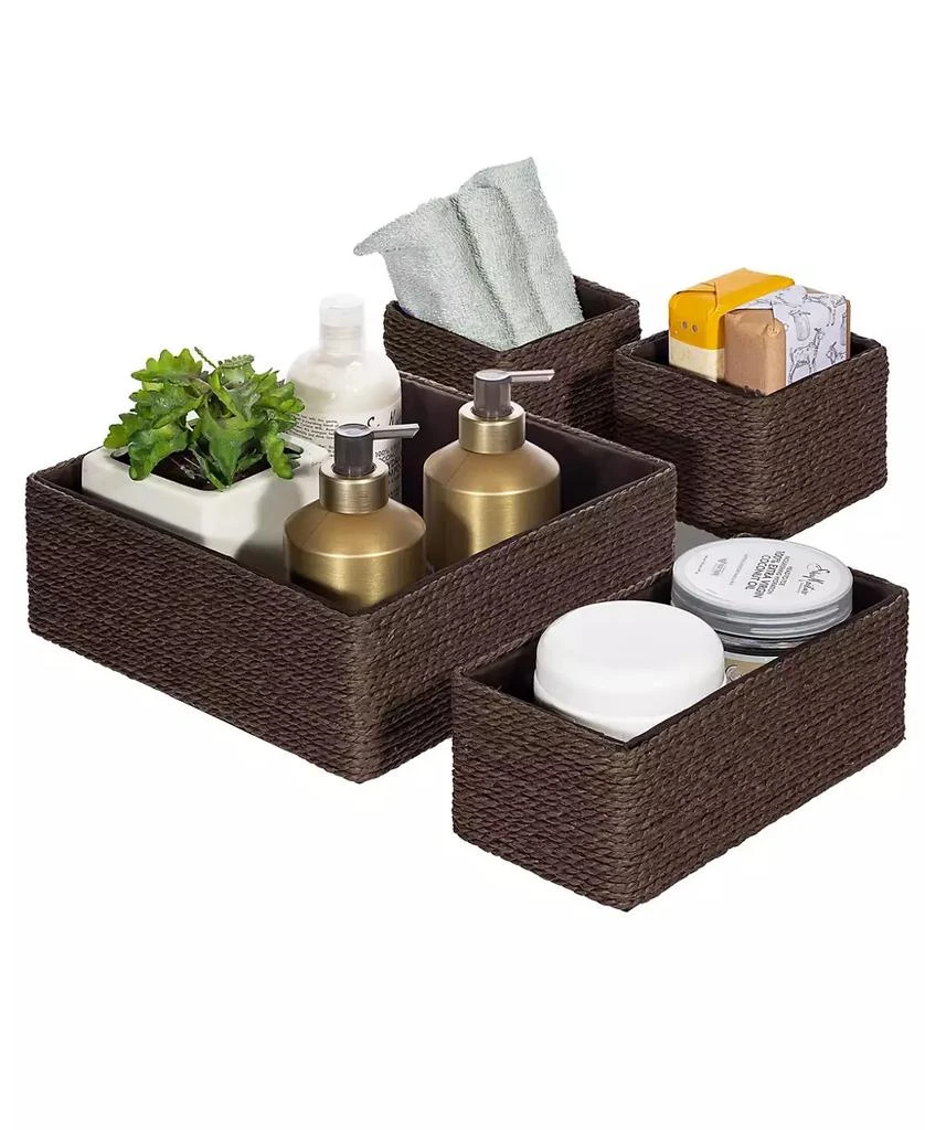 Sorbus Storage Baskets - Woven Paper Rope Material