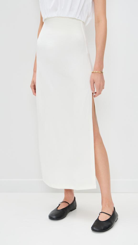 Leset Rio Side Slit Skirt