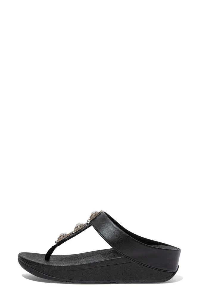FitFlop Fino Crystal Wedge Flip Flop Sandal 3