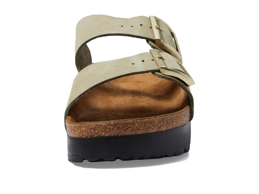Birkenstock Papillio by Birkenstock Arizona Platform Sandal - Nubuck