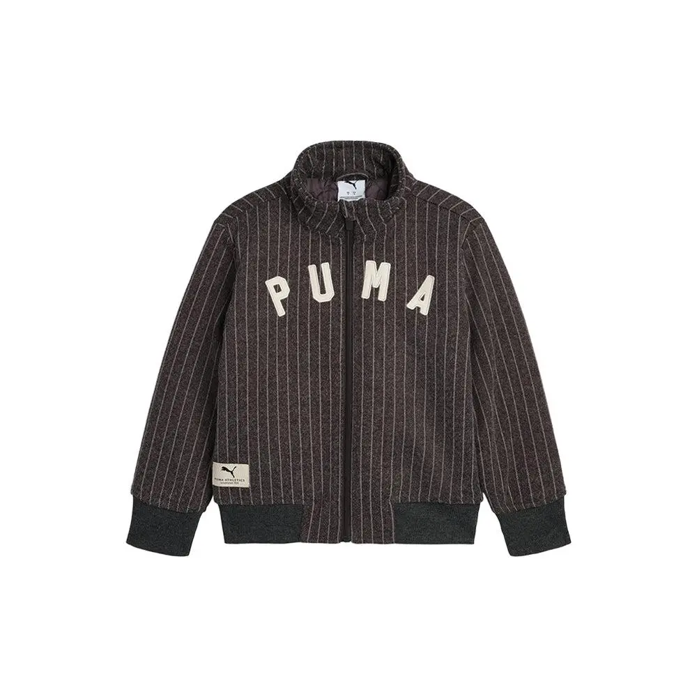 Puma Class Pack Faux Wool Full Zip Jacket (Youth)