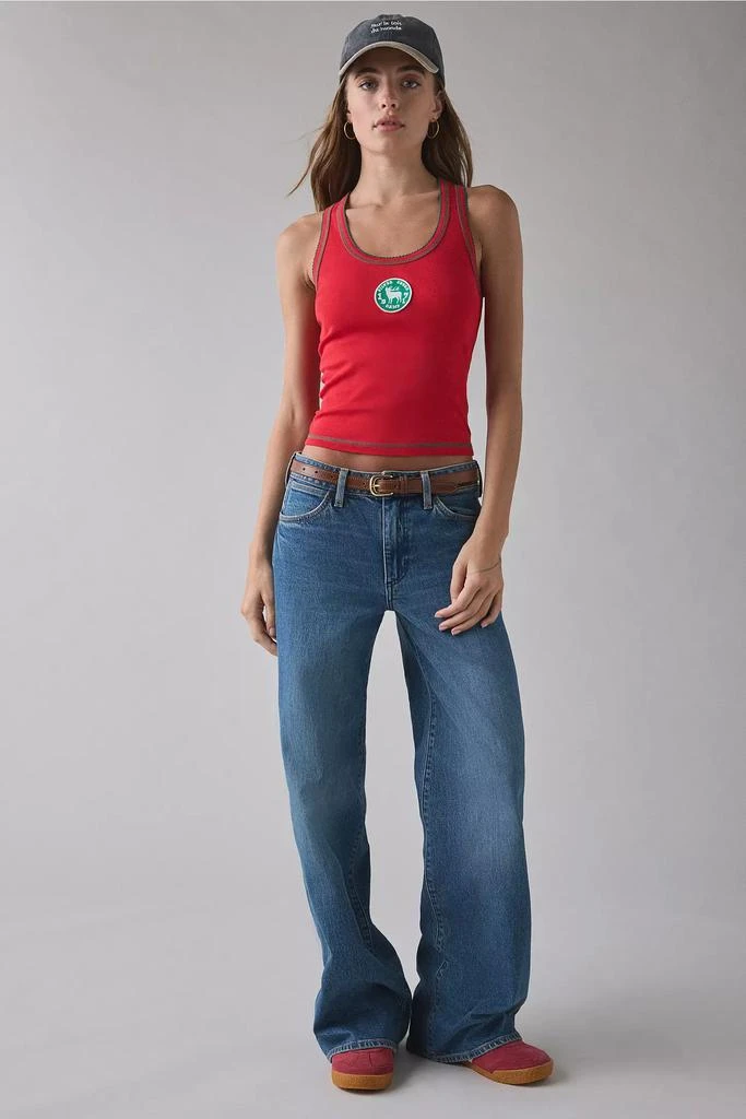 Urban Outfitters Silver Creek Camp Icon Applique Graphic Tank Top 3