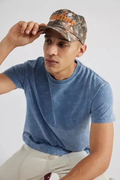 Urban Outfitters Mother Embroidered Camo Snapback Hat 1