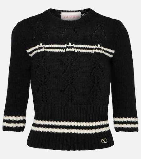 Valentino Striped wool sweater 1