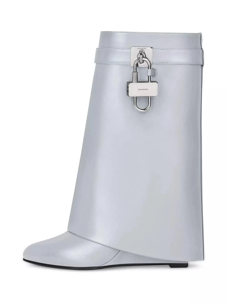 Givenchy Shark Lock Ankle Boots in Leather 3