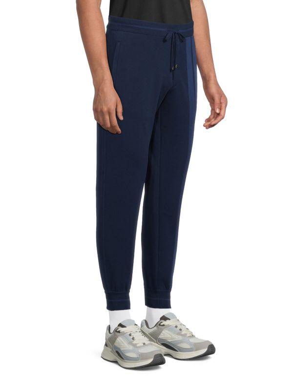 Stefano Ricci Elasticized Cotton-Silk Joggers