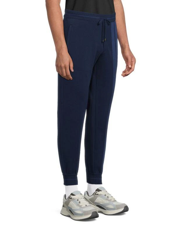 Stefano Ricci Elasticized Cotton-Silk Joggers 2