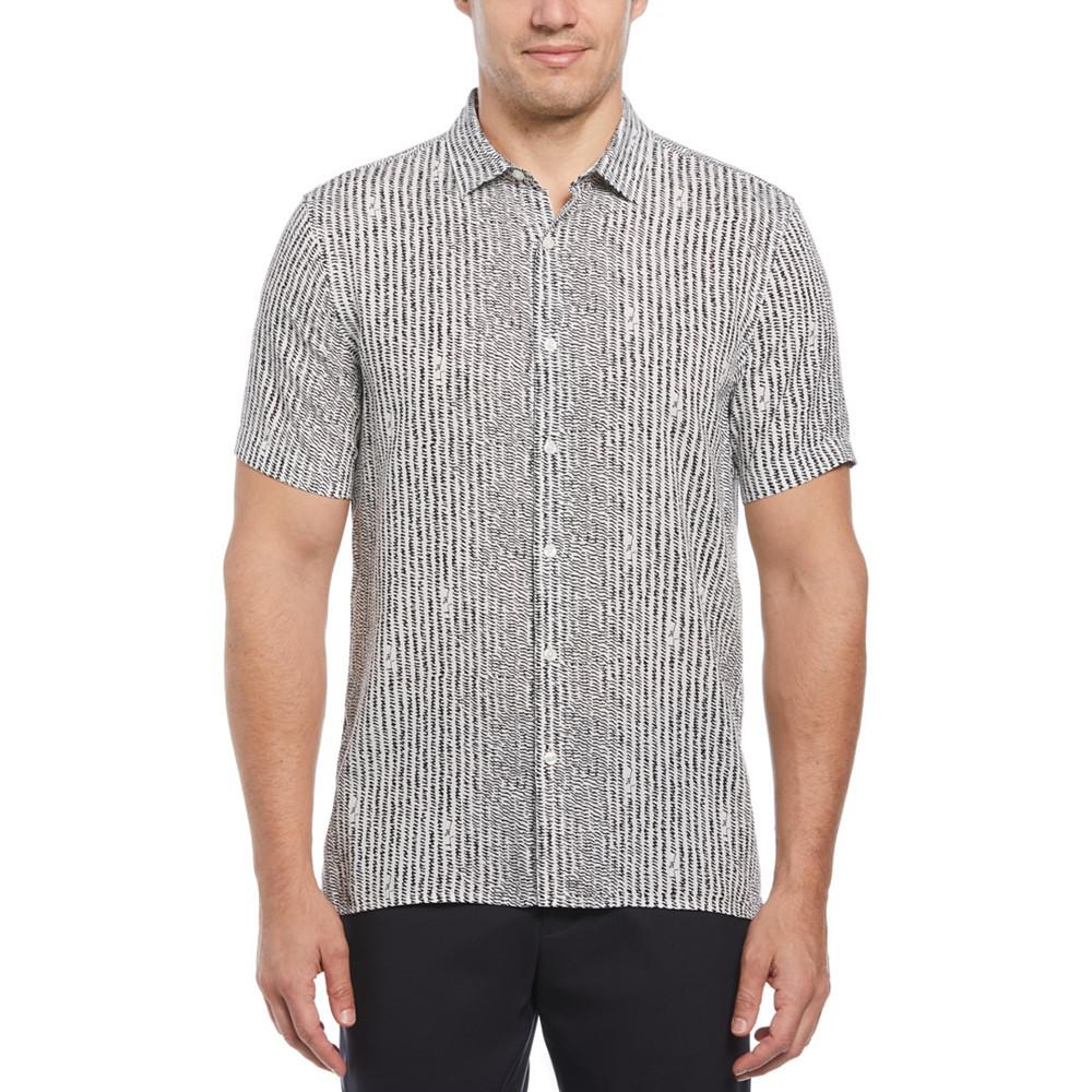 Perry Ellis Men's Scribble Line Shirt