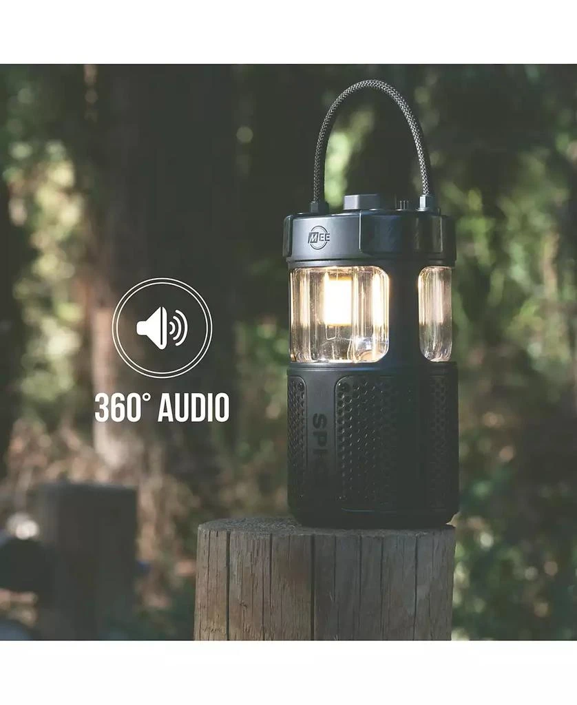 MEE Audio lightSPKR Bluetooth Wireless Speaker w/ Camping Lantern 6