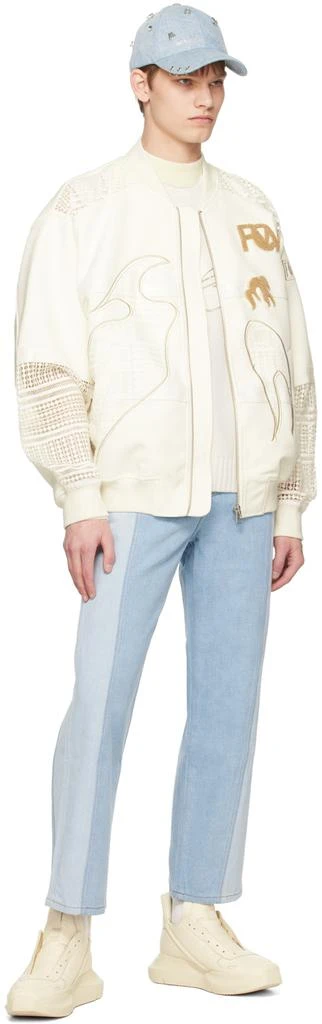 Feng Chen Wang White Distressed Vest 4