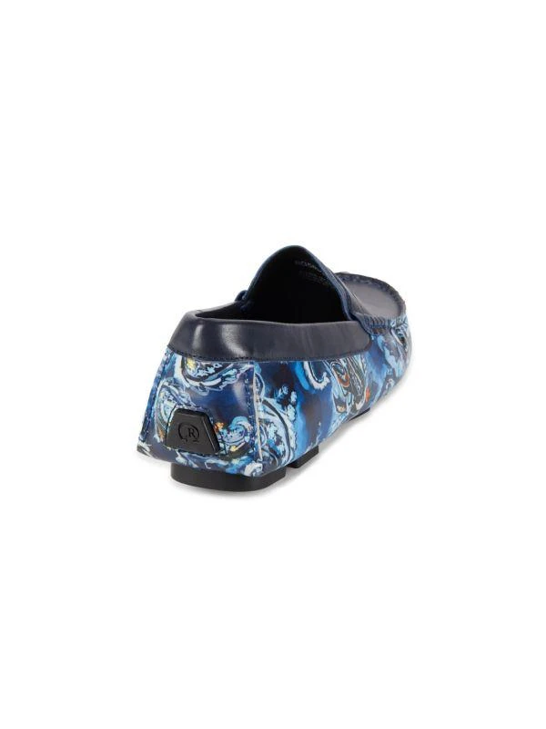 Robert Graham Fantoni Paisley Leather Penny Loafers 3