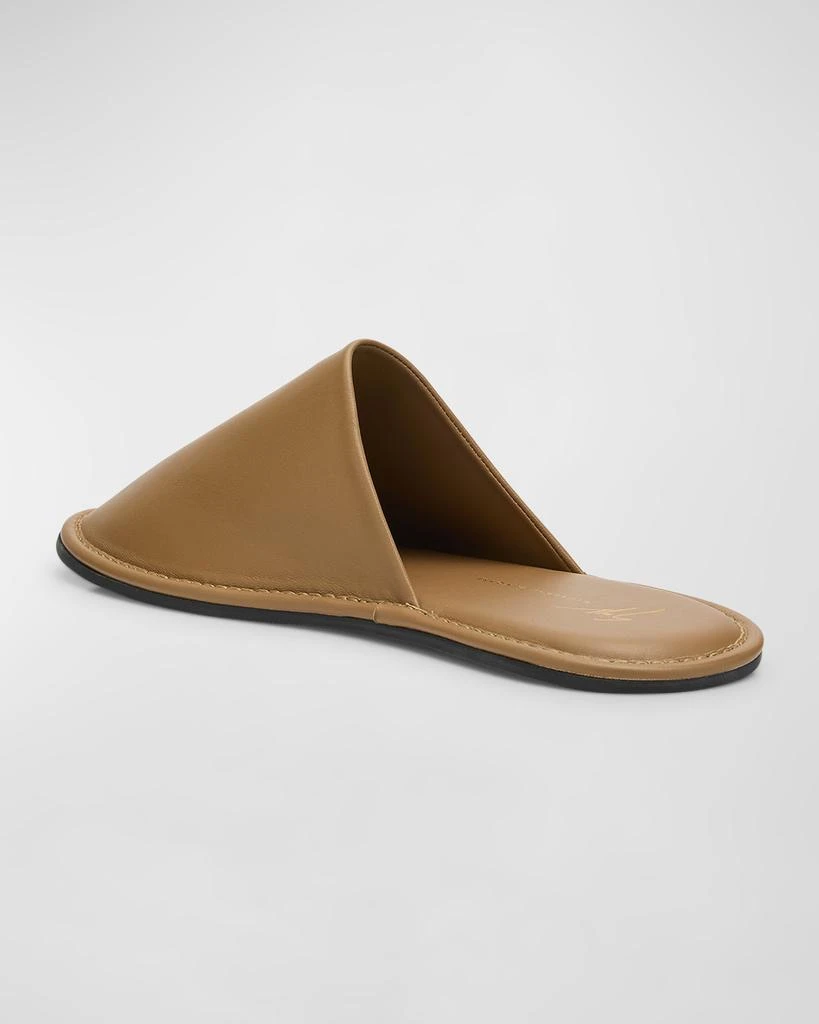 Giuseppe Zanotti Men's Clermond Napa Leather Mule Slippers 3