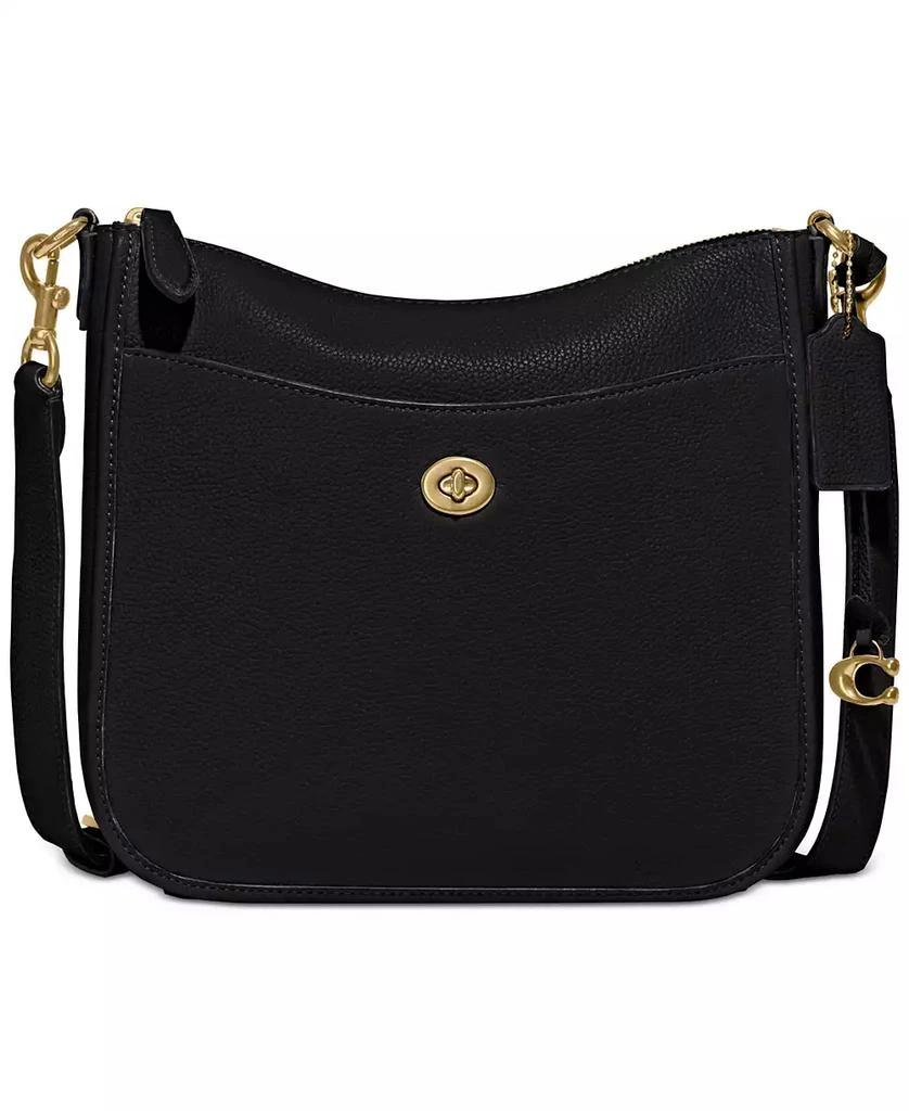 Coach Pebble Leather Chaise Crossbody 1