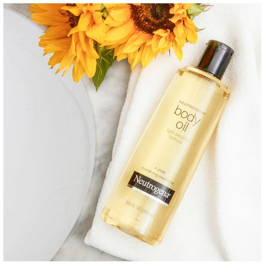 Neutrogena Moisturizing Body Oil, Light Sesame Formula Light Sesame Formula 2