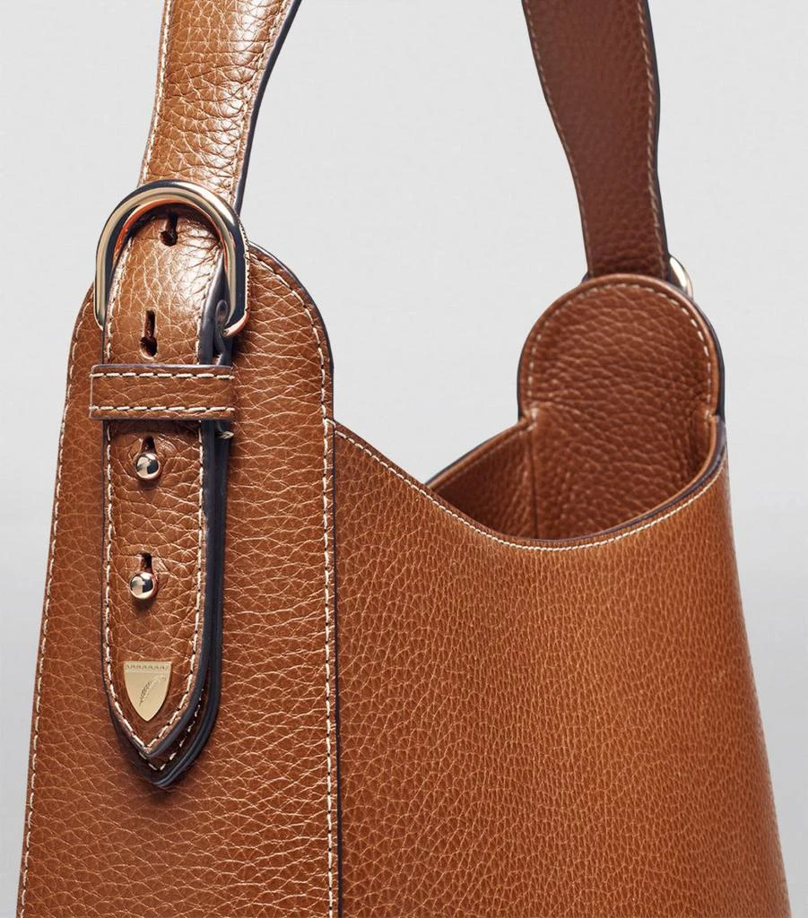 Aspinal of London Leather Hobo Shoulder Bag 5
