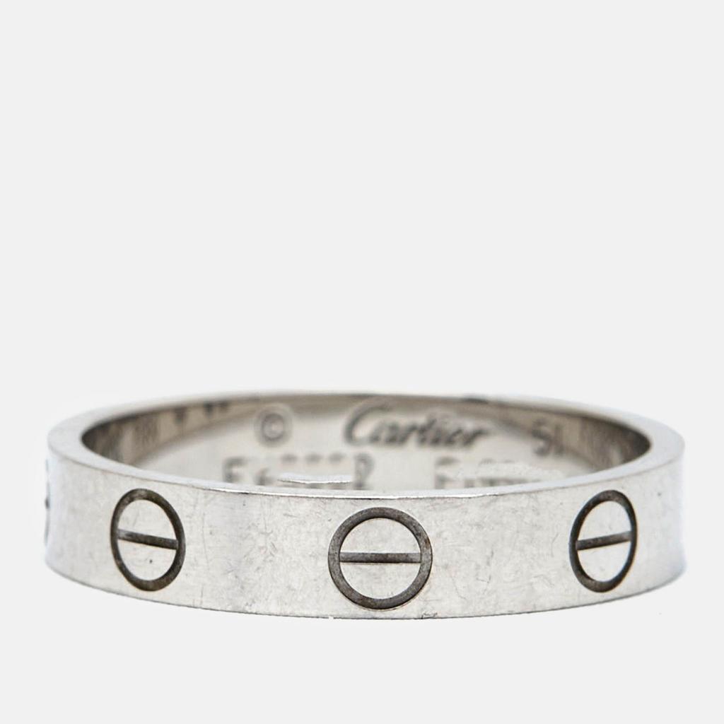 Cartier Cartier Love Platinum Wedding Band Ring Size 51