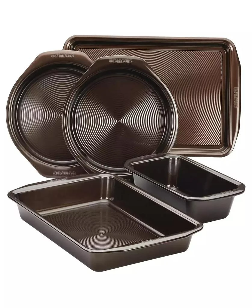 Circulon Symmetry Nonstick Chocolate Brown 5-Pc. Bakeware Set
