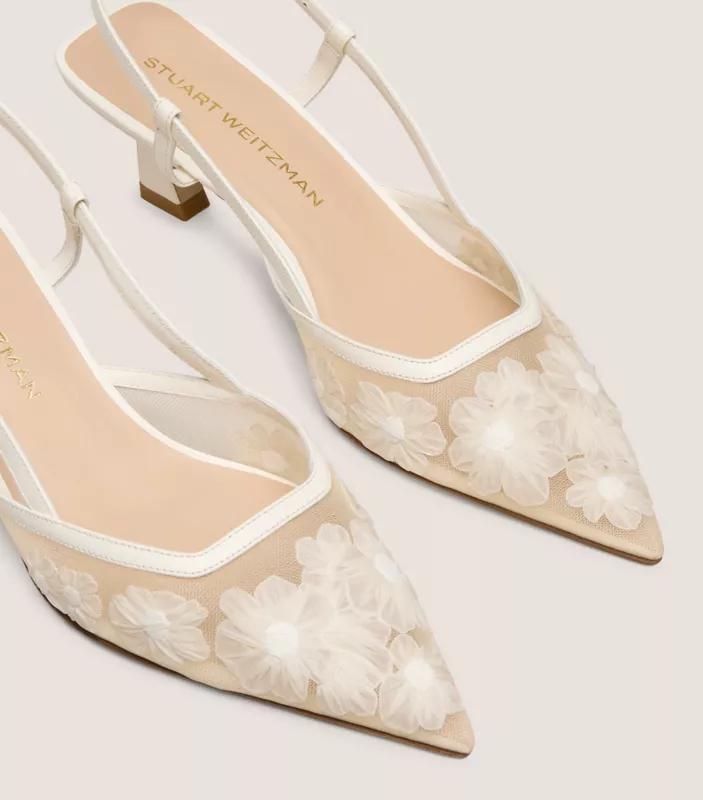 サンダル・ミュール Stuart Weitzman SS25 VINNIE 50 SLINGBACK (SJ435 FWN) Amazon.com | Stuart Weitzman Women's Vinnie Slingback Heels