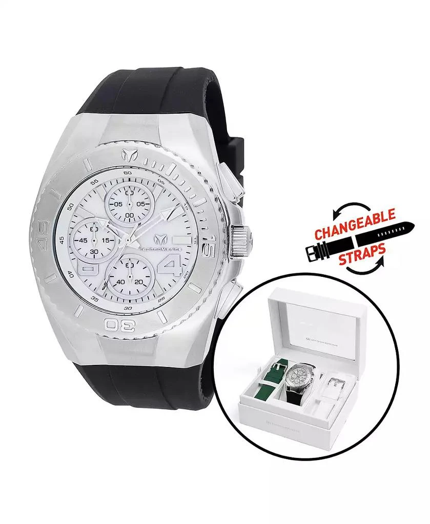 TechnoMarine Men's TM-124028 Cruise Quartz Chronograph White Dial Watch 3
