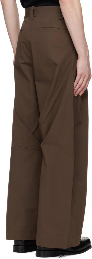 pet-tree-kor Brown Erosion Trousers 3