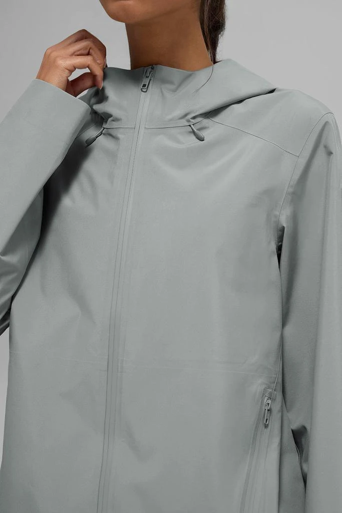Alo Alpha Shell Jacket - Lunar Grey 2