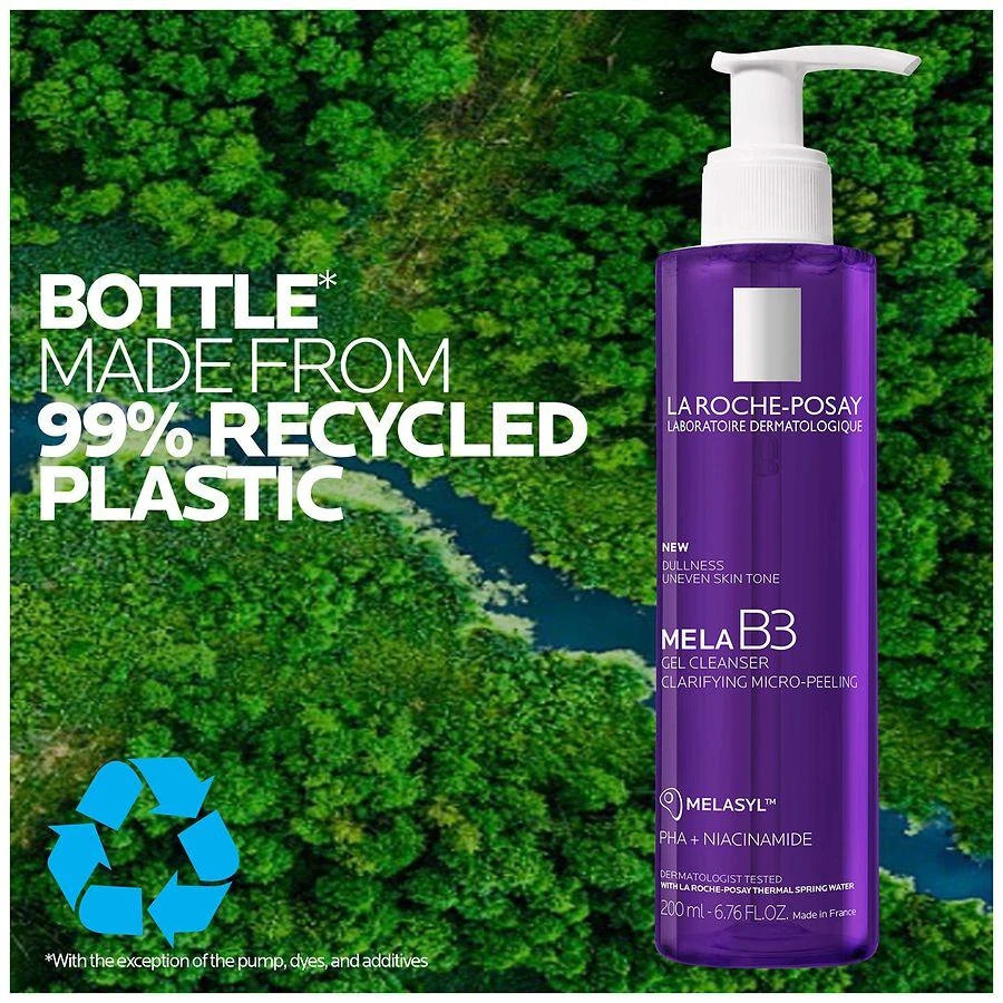 La Roche Posay Mela B3 Dark Spot Corrector Gel Facial Cleanser with Melasyl and Niacinamide 5