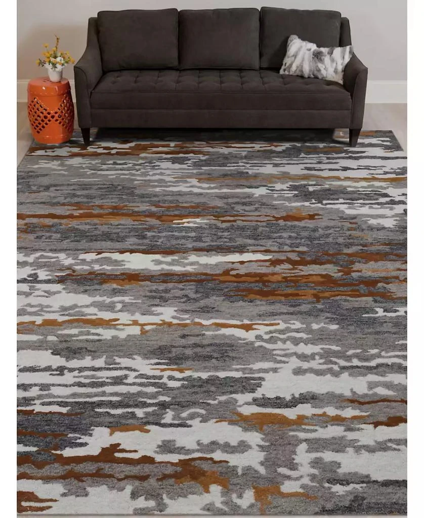 Amer Rugs Abstract ABS-3 Orange 5' x 8' Area Rug 7