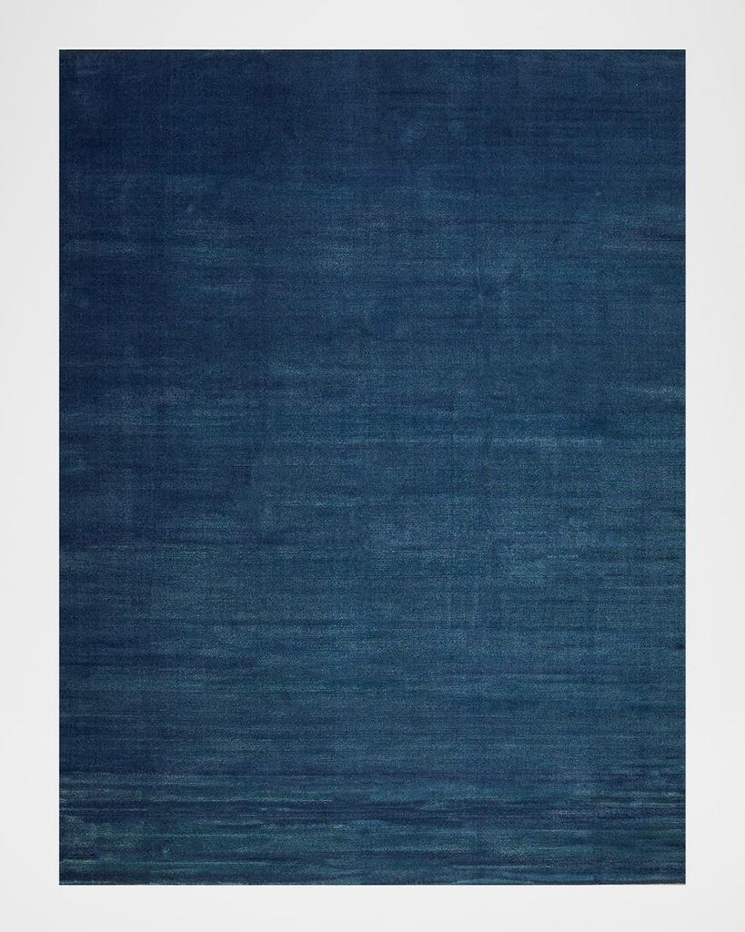 Exquisite Rugs Velutto Hand-Loomed Navy Rug, 6' x 9'