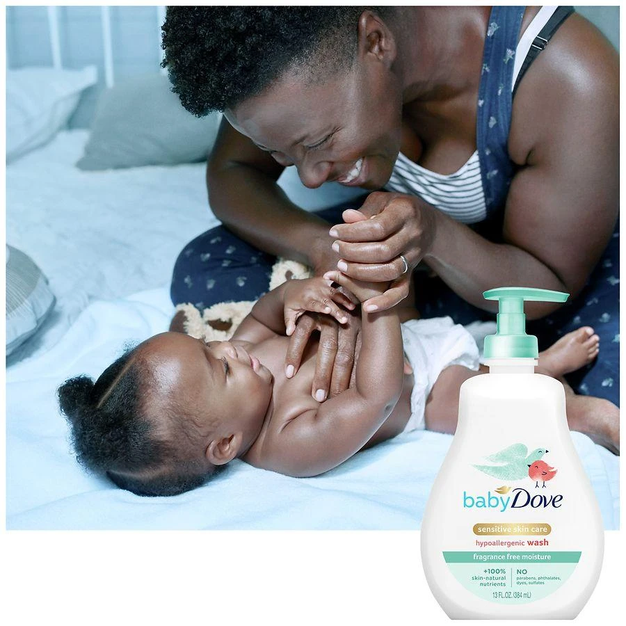 Dove Sensitive Skin Care Wash Fragrance Free 5