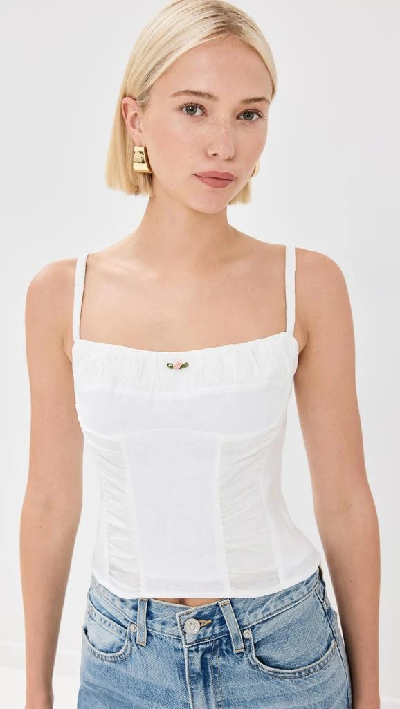 Reformation Emery Linen Top 1