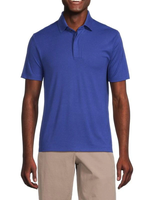 Theory Kayser Solid Short Sleeve Polo 1