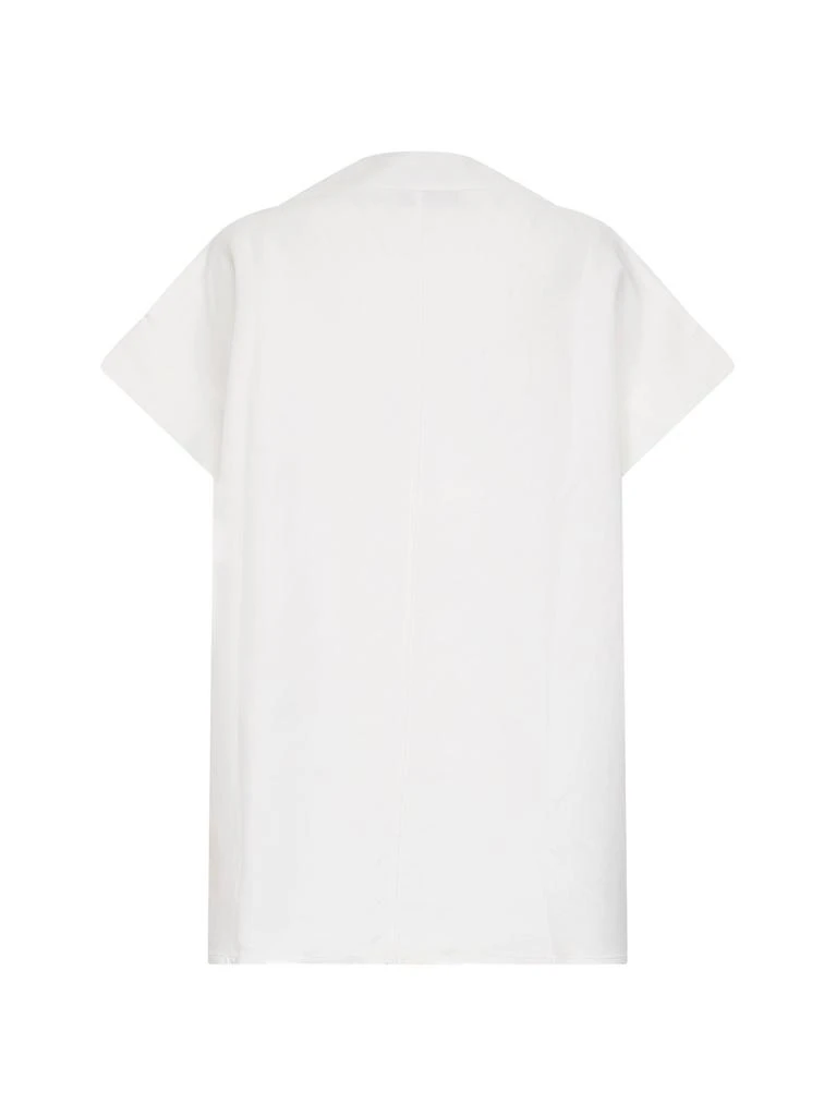 Studio Nicholson Studio Nicholson V-Neck Short-Sleeved Top 2