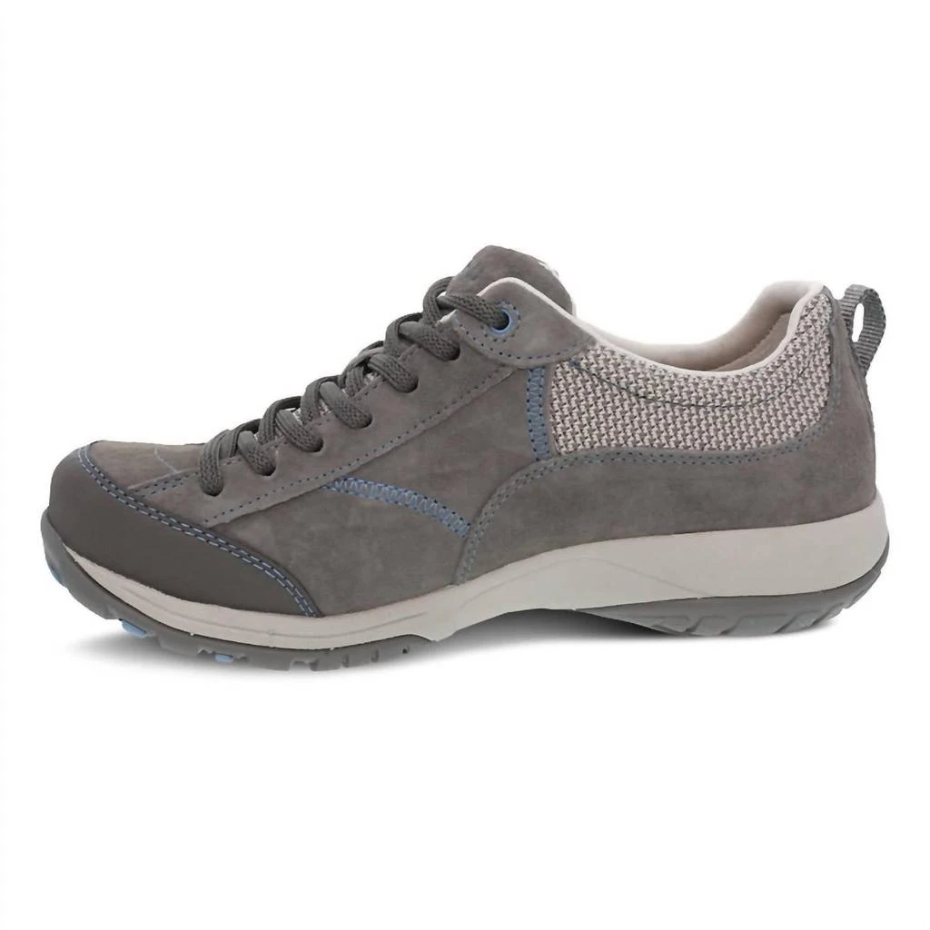 Dansko Women's Paisley Waterproof Sneaker In Grey 2