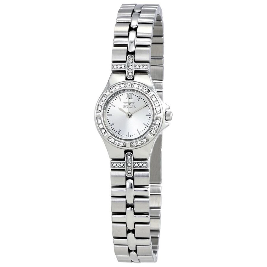 Invicta Invicta Wildflower Silver Dial Stainless Steel Ladies Watch 0132 1
