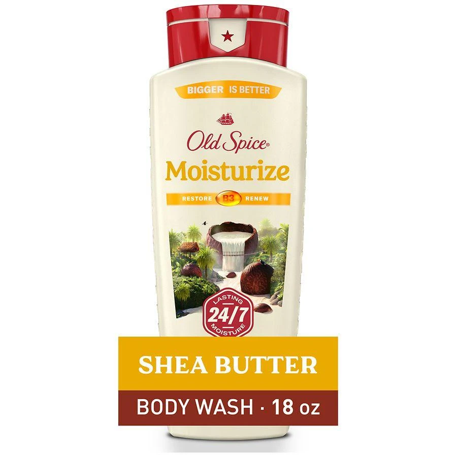 Old Spice Mens Body Wash Shea Butter 1