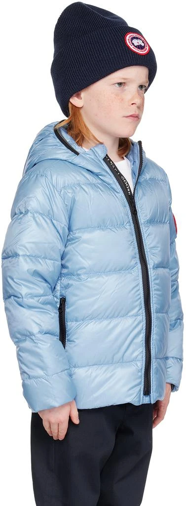 Canada Goose Kids Blue Crofton Down Jacket 2