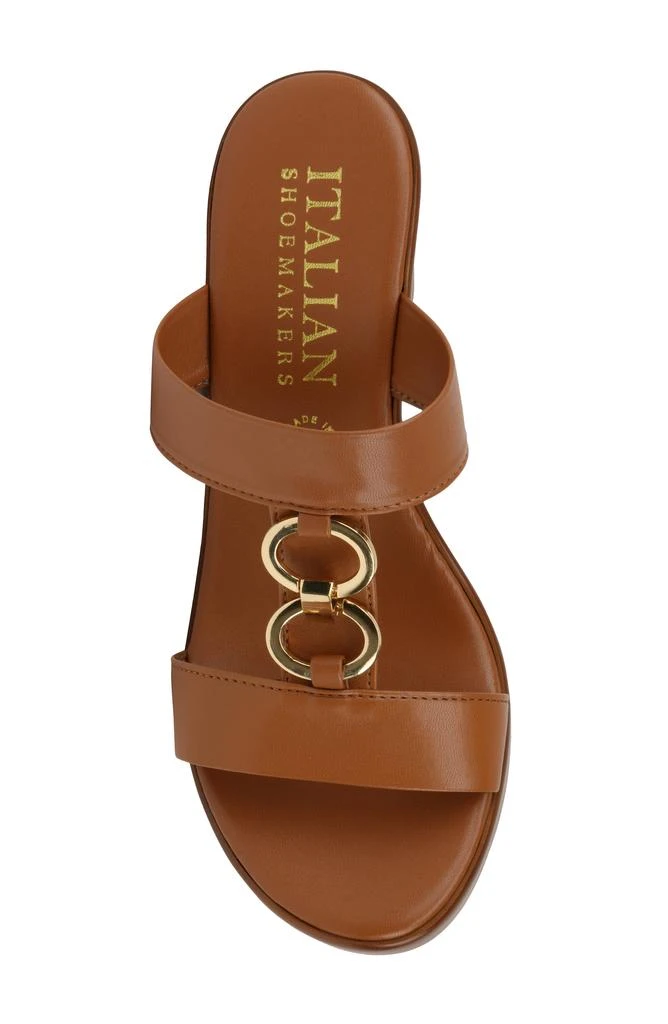 Italian Shoemakers Valora H-Band Wedge Sandal 5