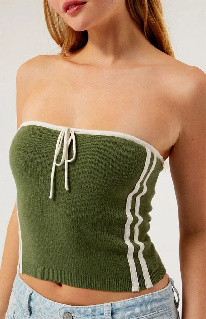 PacSun Nickie Sporty Sweater Tube Top 2