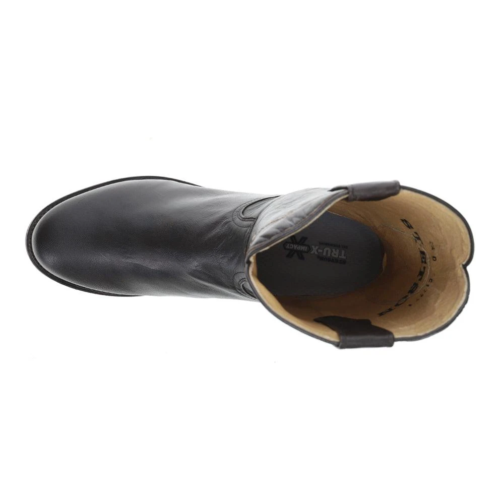 STETSON Puncher Round Toe Pull On Cowboy Boots 4