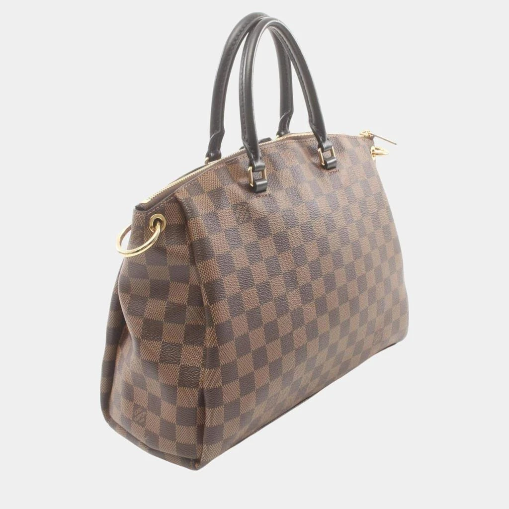 Louis Vuitton Louis Vuitton Brown Coated Canvas Leather Damier Odeon Tote MM Bag 2