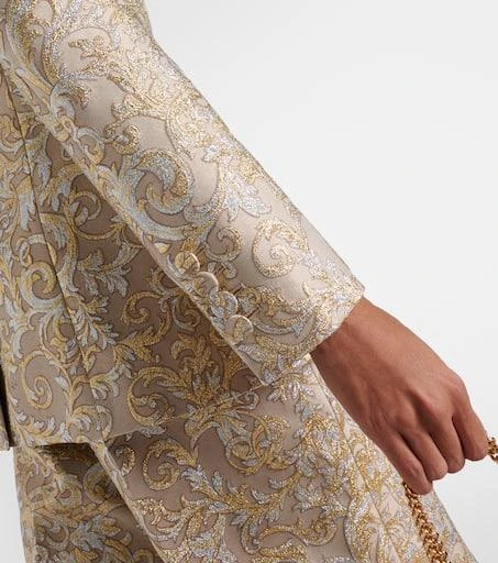 Stella McCartney Single-breasted brocade blazer 6