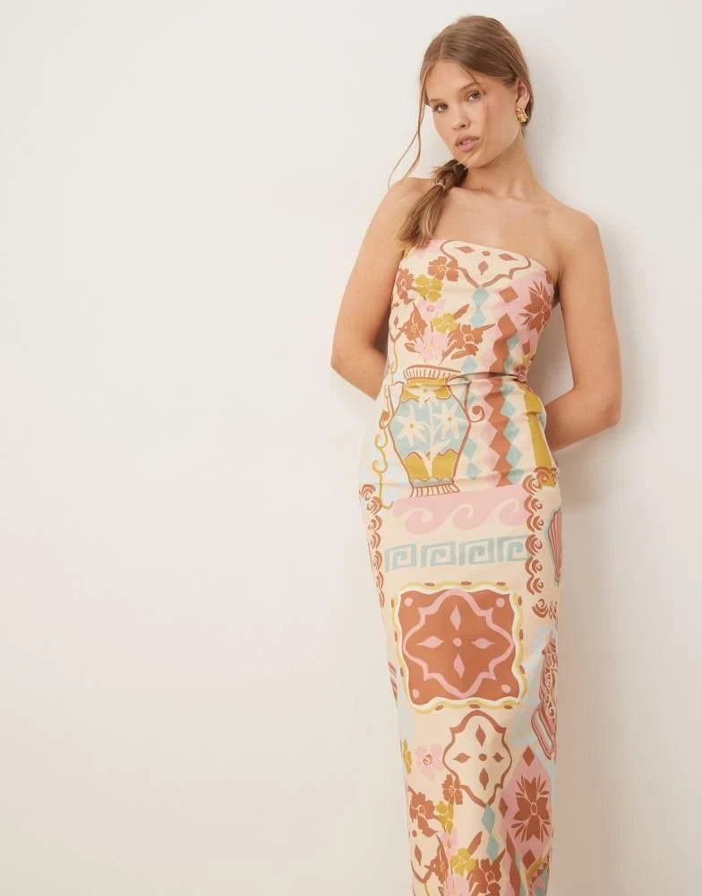tiger print mini dress EVANGELINE MINI DRESS