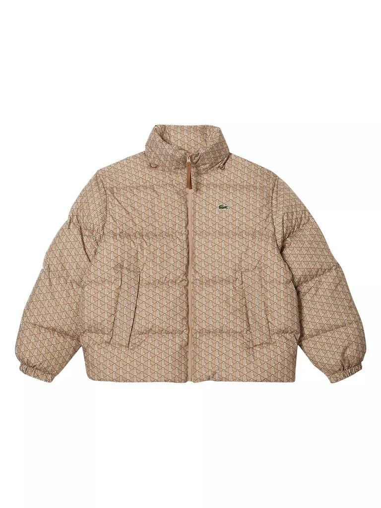 Lacoste Logo Print Puffer Jacket 1